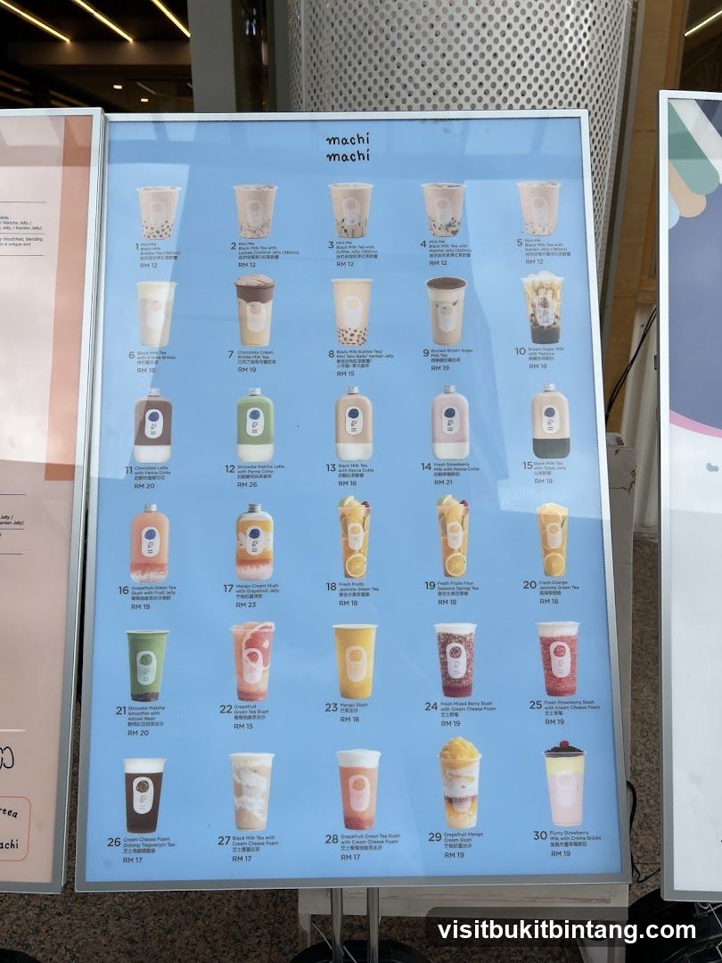 Machi Machi Menu