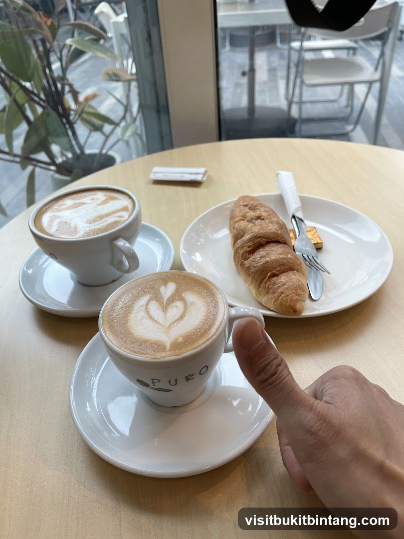 Coffee and Croissant