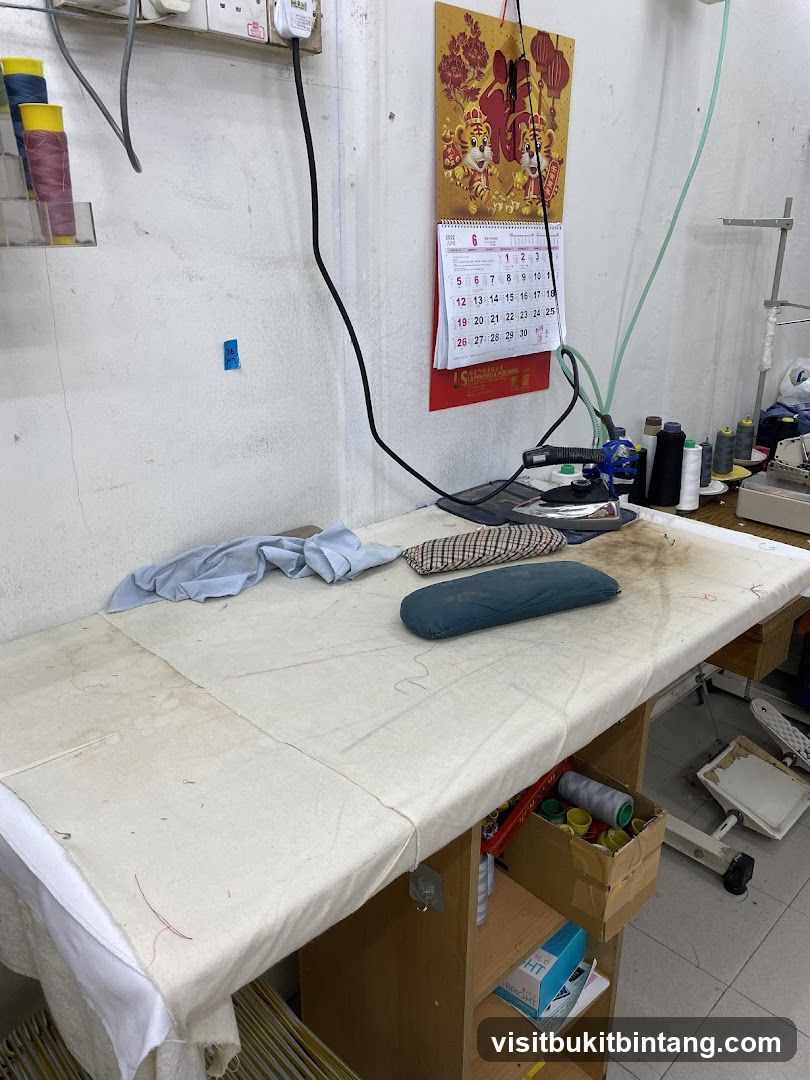Sewing and Ironing Station