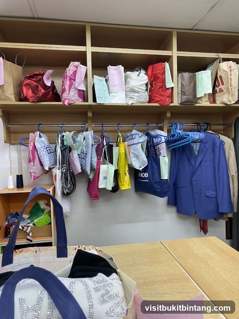 Clothing Store Storage