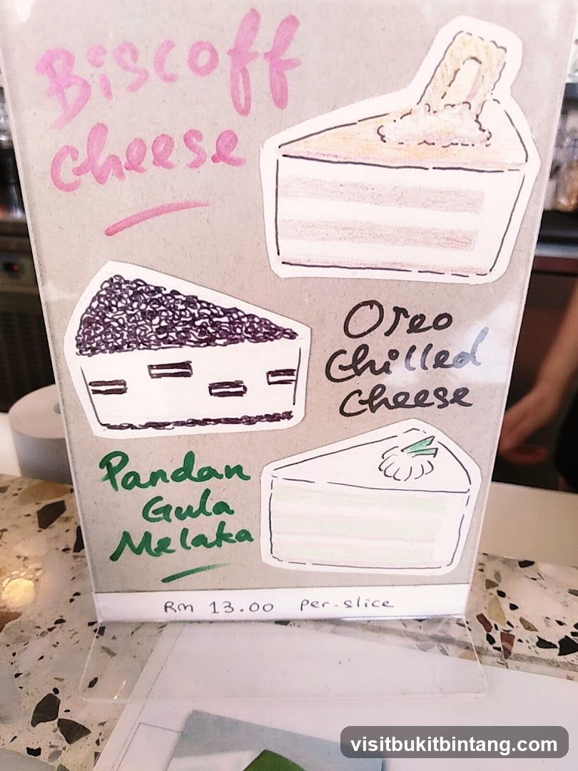 Dessert Menu