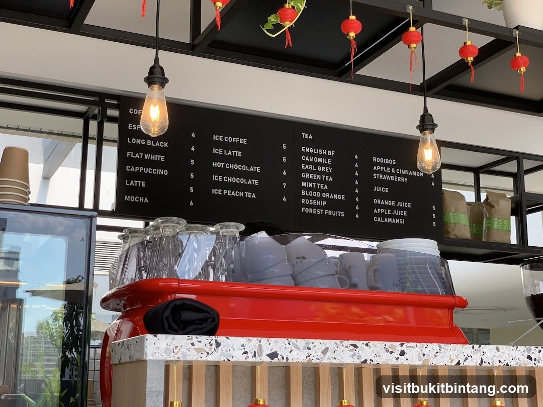 Coffee and Tea Menu