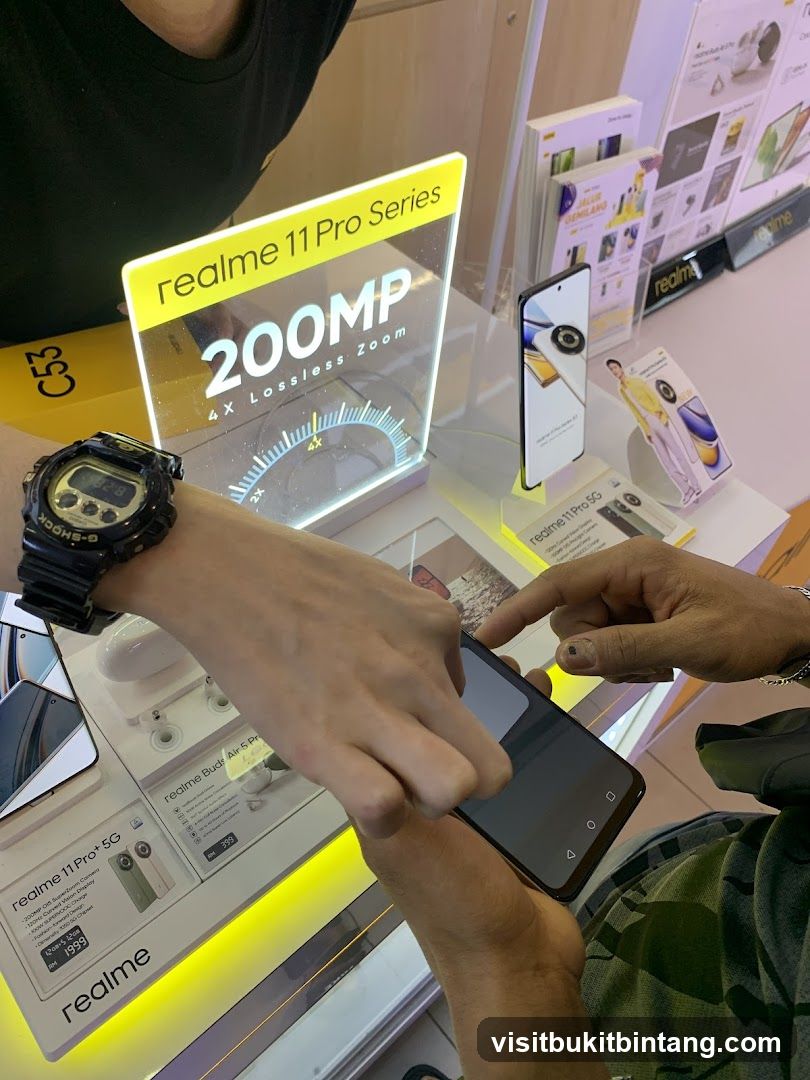 Realme Product Display