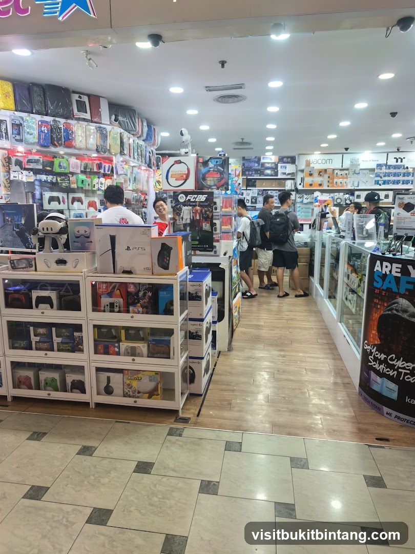 Electronics Store Interior