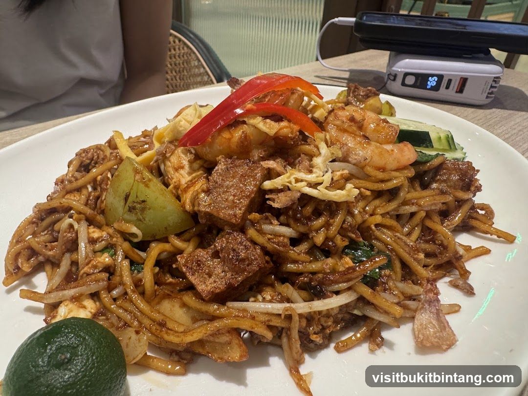 Noodles with Shrimp and Tofu