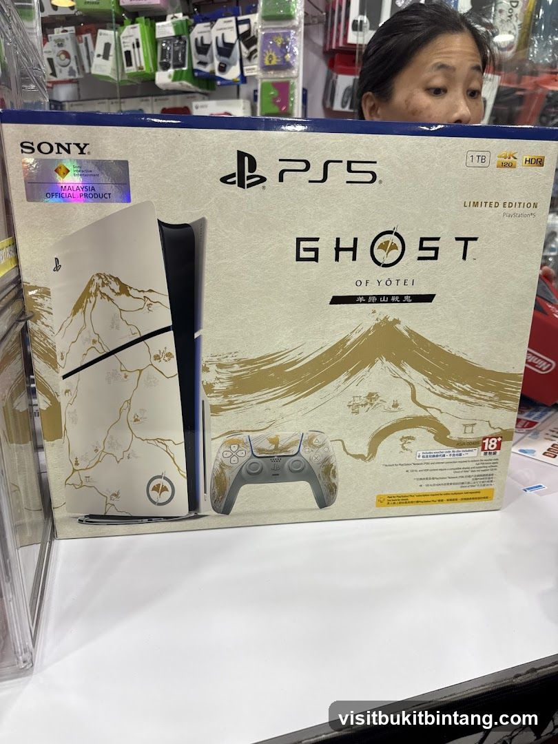 PlayStation 5 Ghost of Yotei Limited Edition Console Box