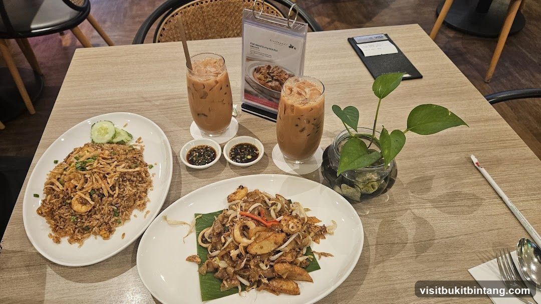 Table with Food and Drinks