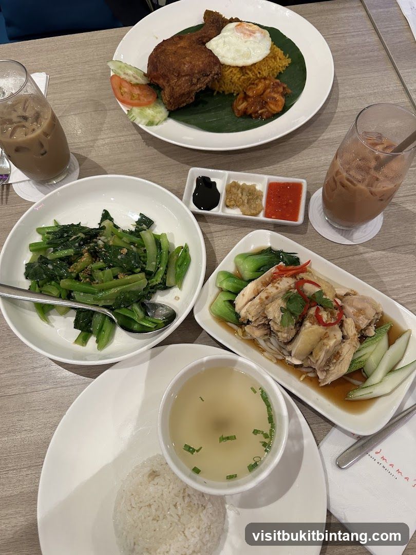 Malaysian Food Spread