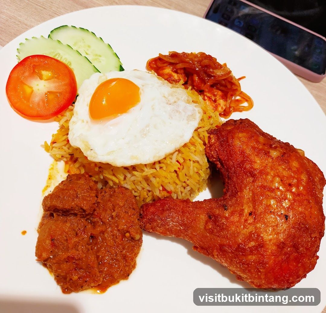 Fried Chicken Rice Plate