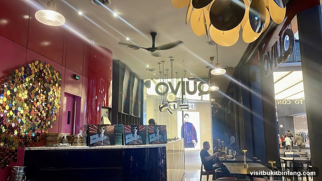 Interior of a modern establishment