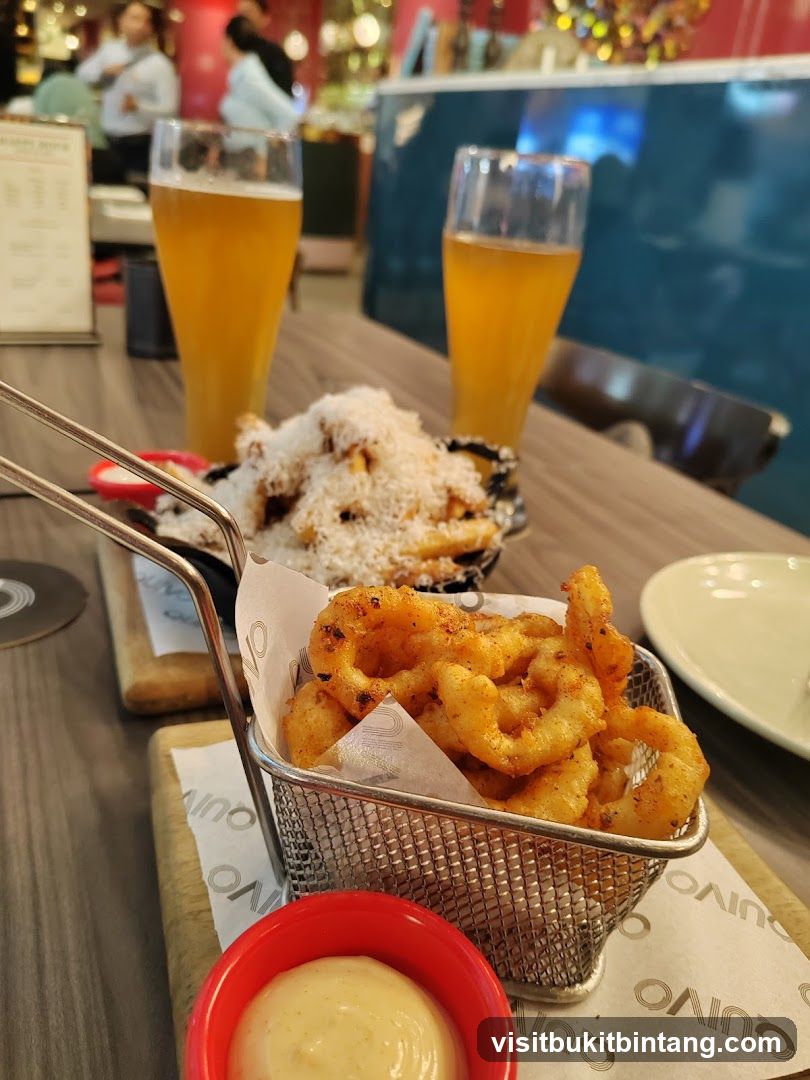 Appetizers and Beer