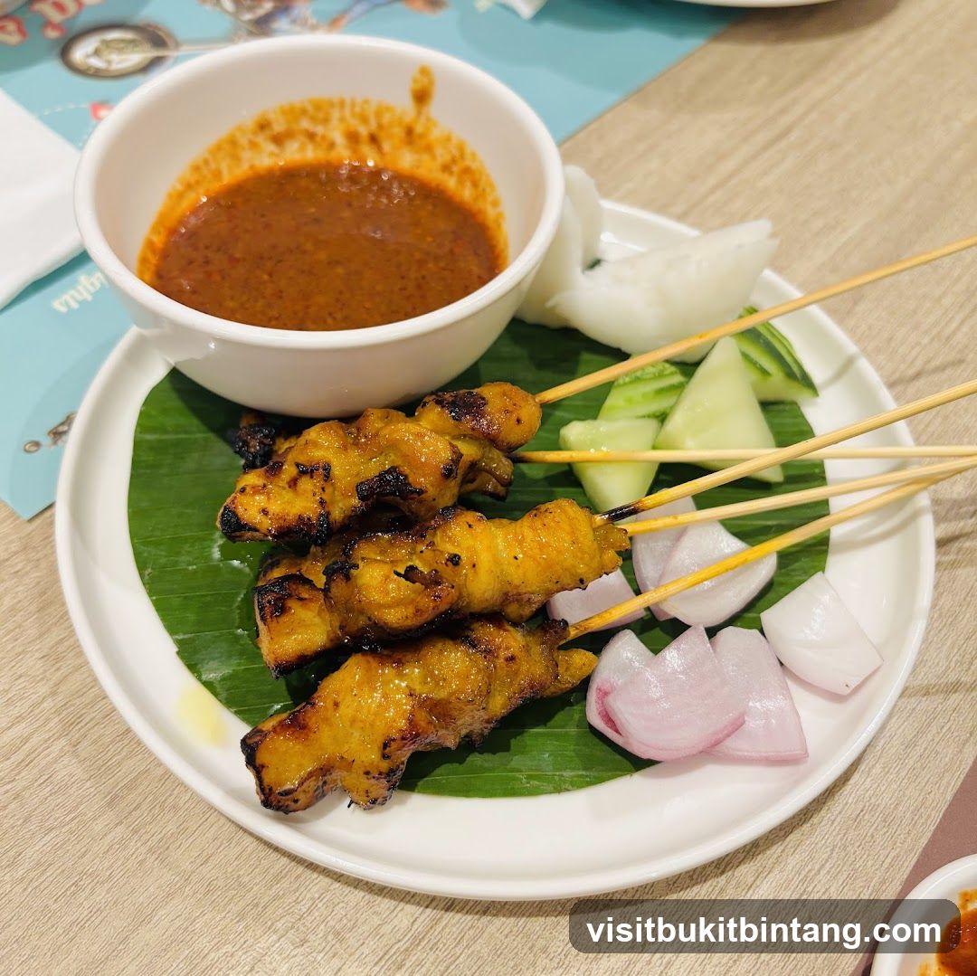 Chicken Satay with Peanut Sauce