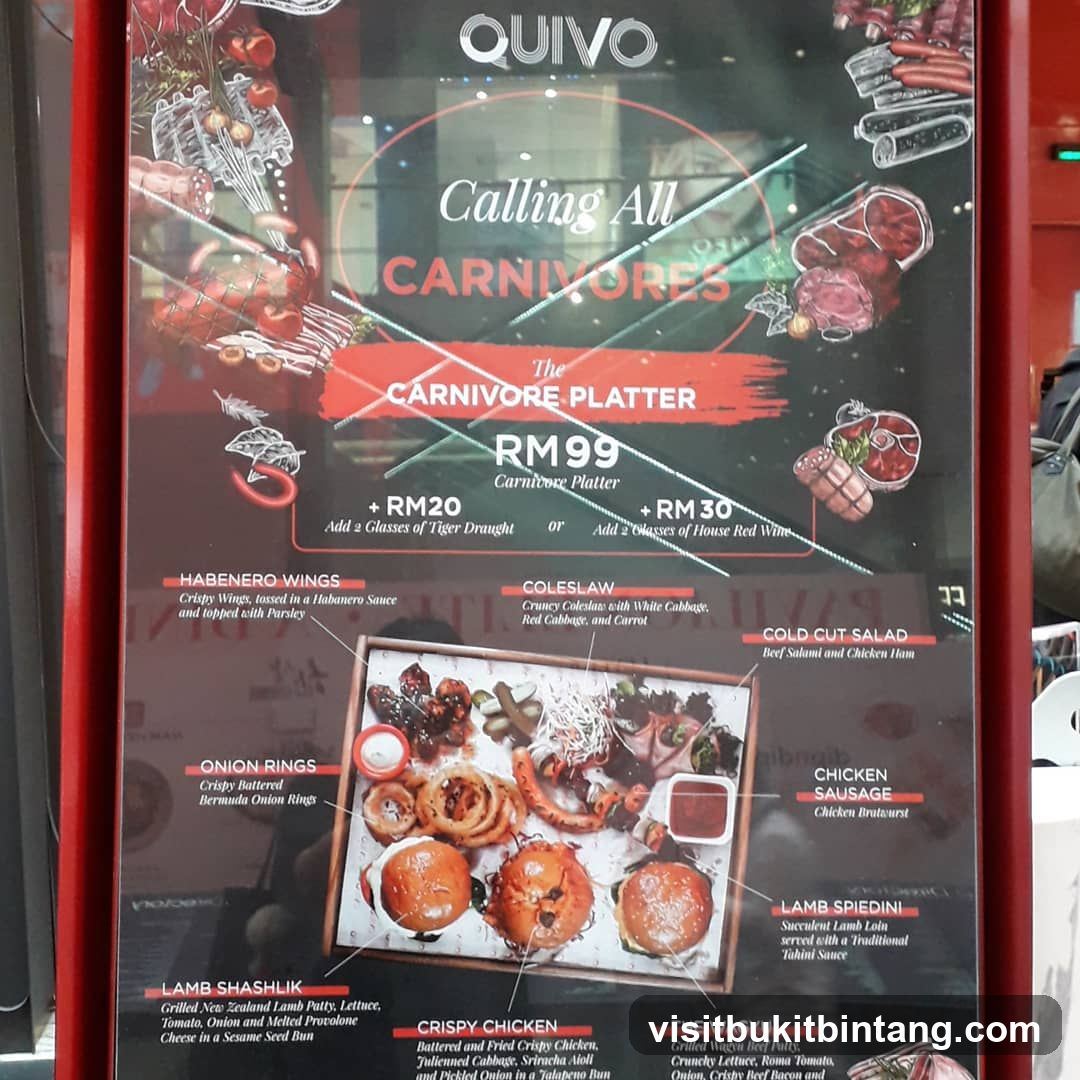 QUIVO Carnivore Platter