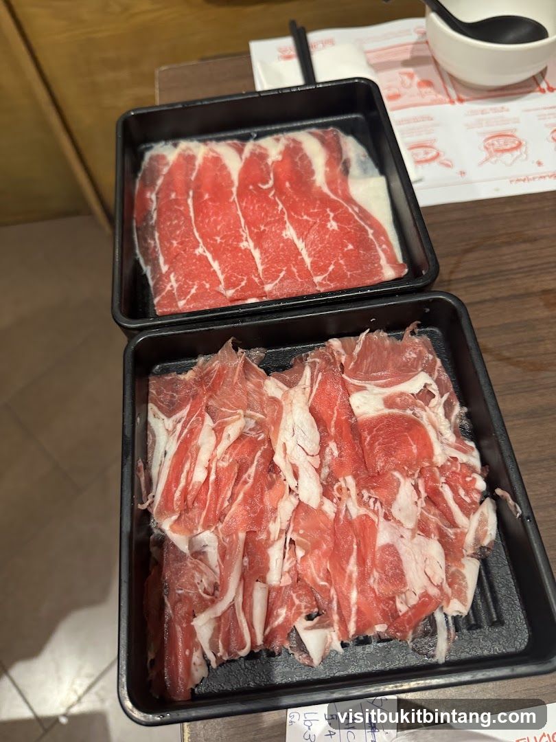 Thinly Sliced Raw Meat