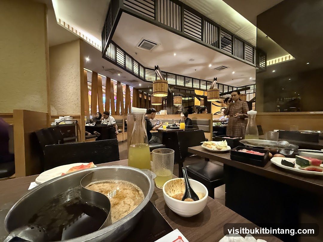 Hot Pot Restaurant Interior