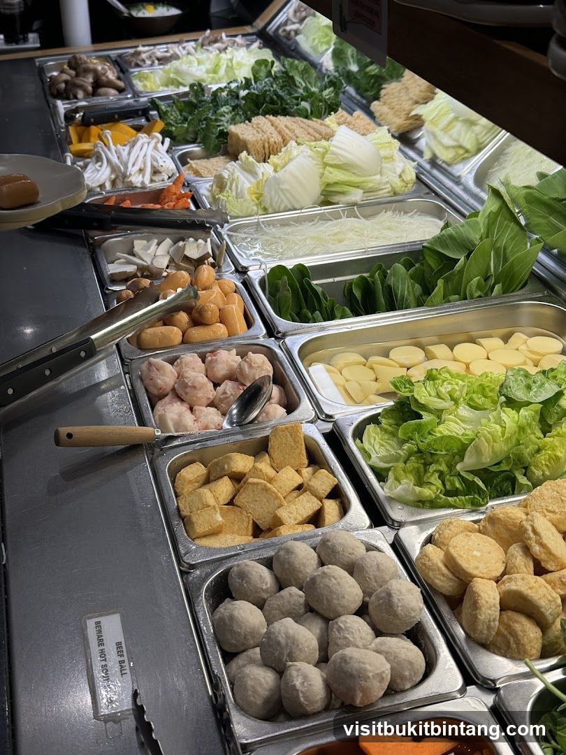 Buffet Food Display