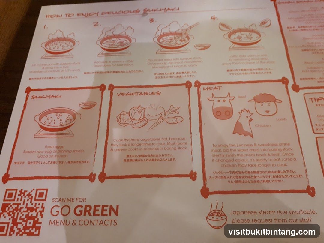 HOW TO ENJOY DELICIOUS SUKIYAKI
