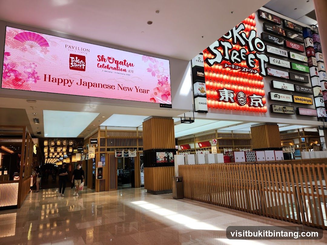 Tokyo Street Mall Entrance