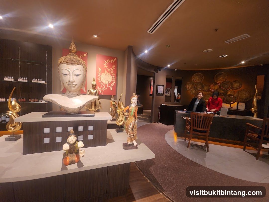 Spa Reception Area