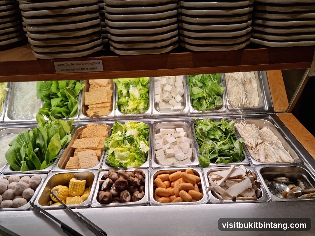 Buffet Food Display