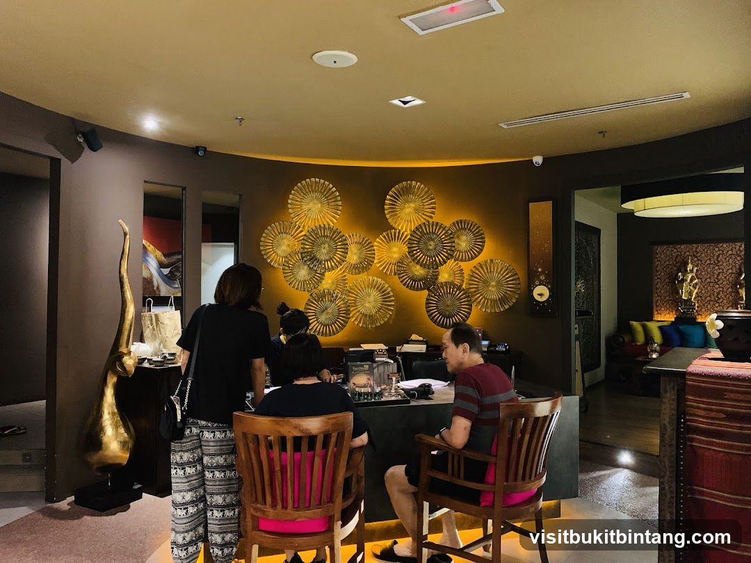 Spa Reception Area