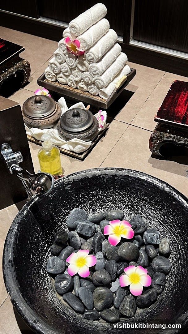 Spa Foot Soak Setup