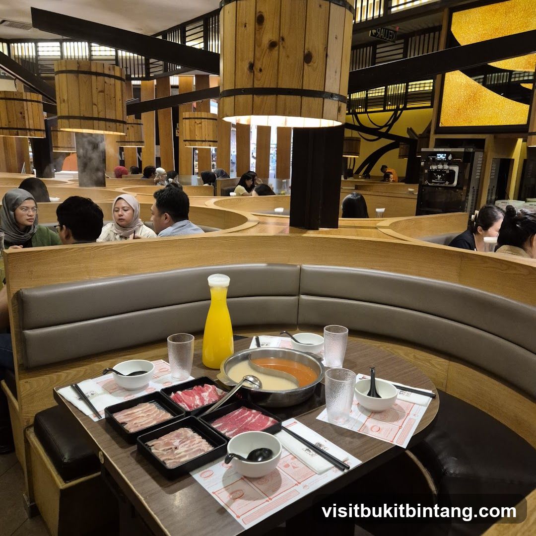Hot Pot Restaurant Interior