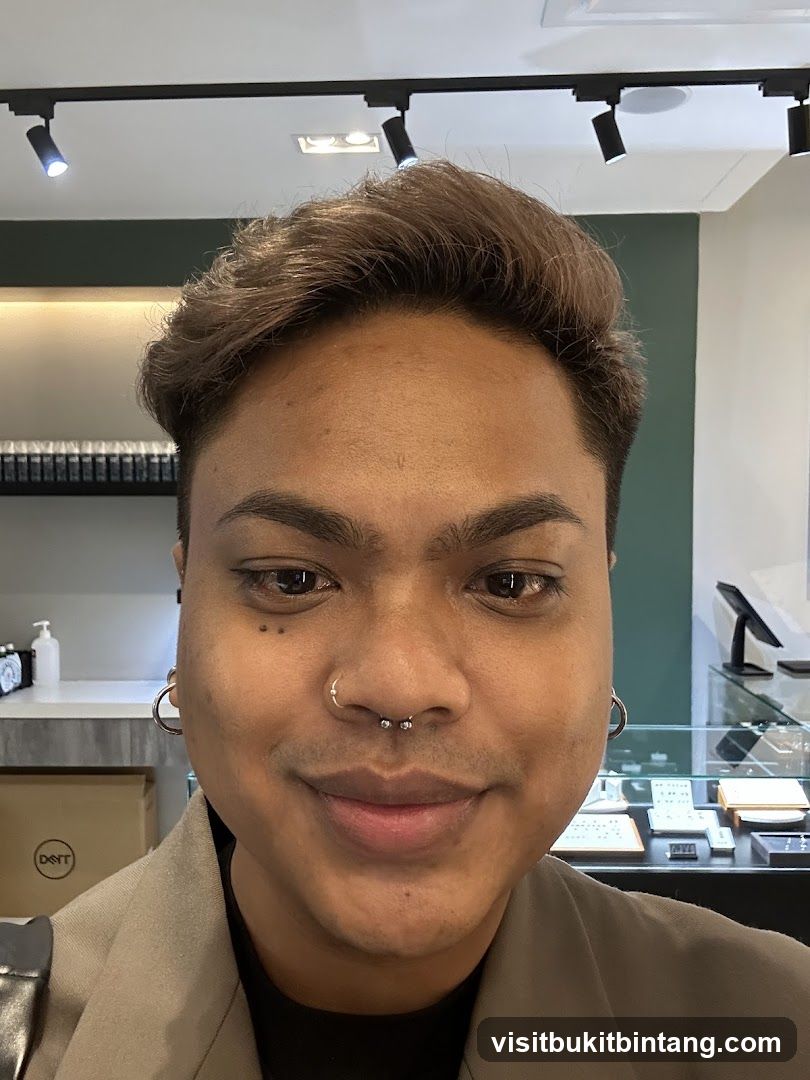 Person in a store