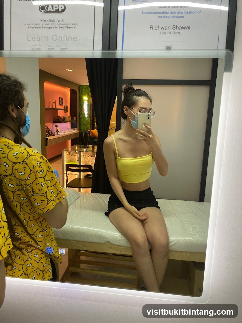 Piercing Studio Interior