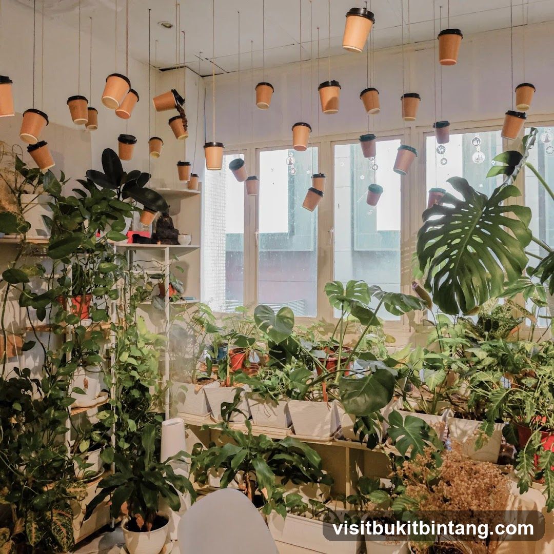 Indoor Plant Cafe