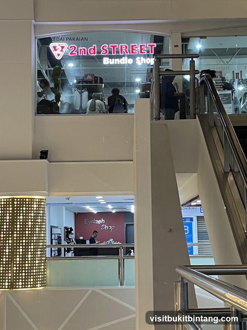 Mall Interior with Shops