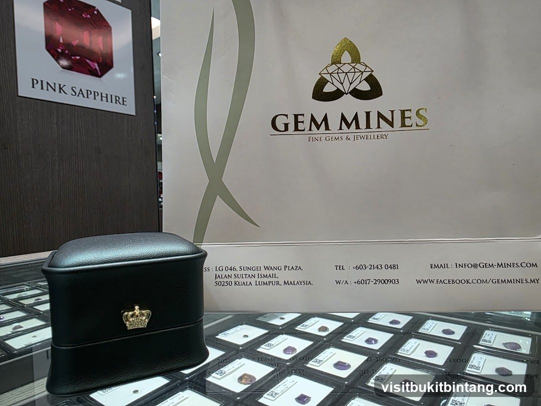 Gemstones and Jewellery Display