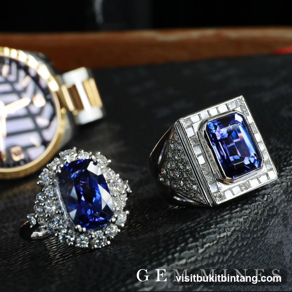 Gemstone Rings and Watch