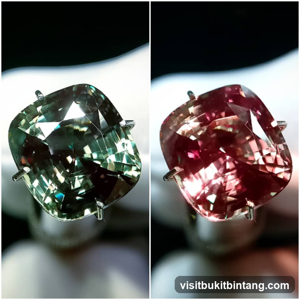 Gemstone Color Change