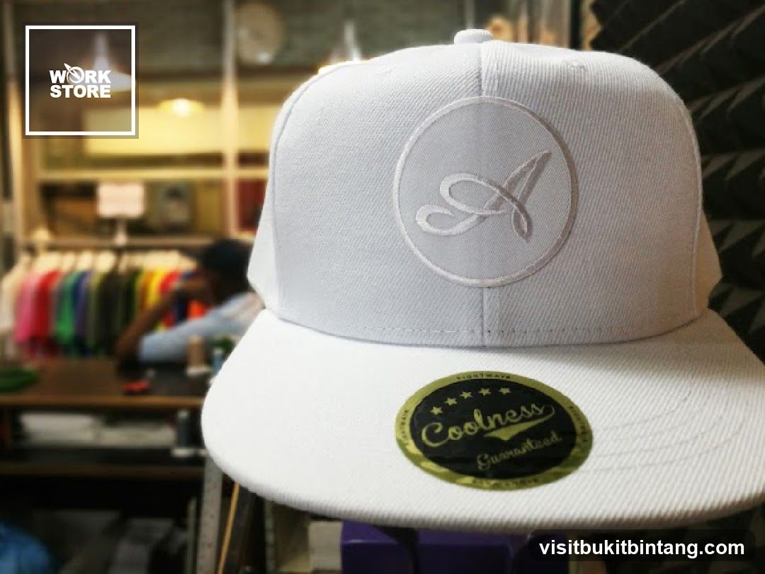 White Snapback Hat