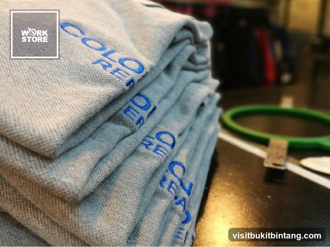 Stack of Gray Polo Shirts