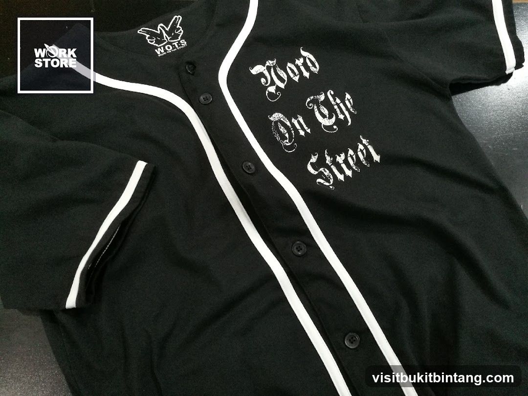 Black Baseball Jersey