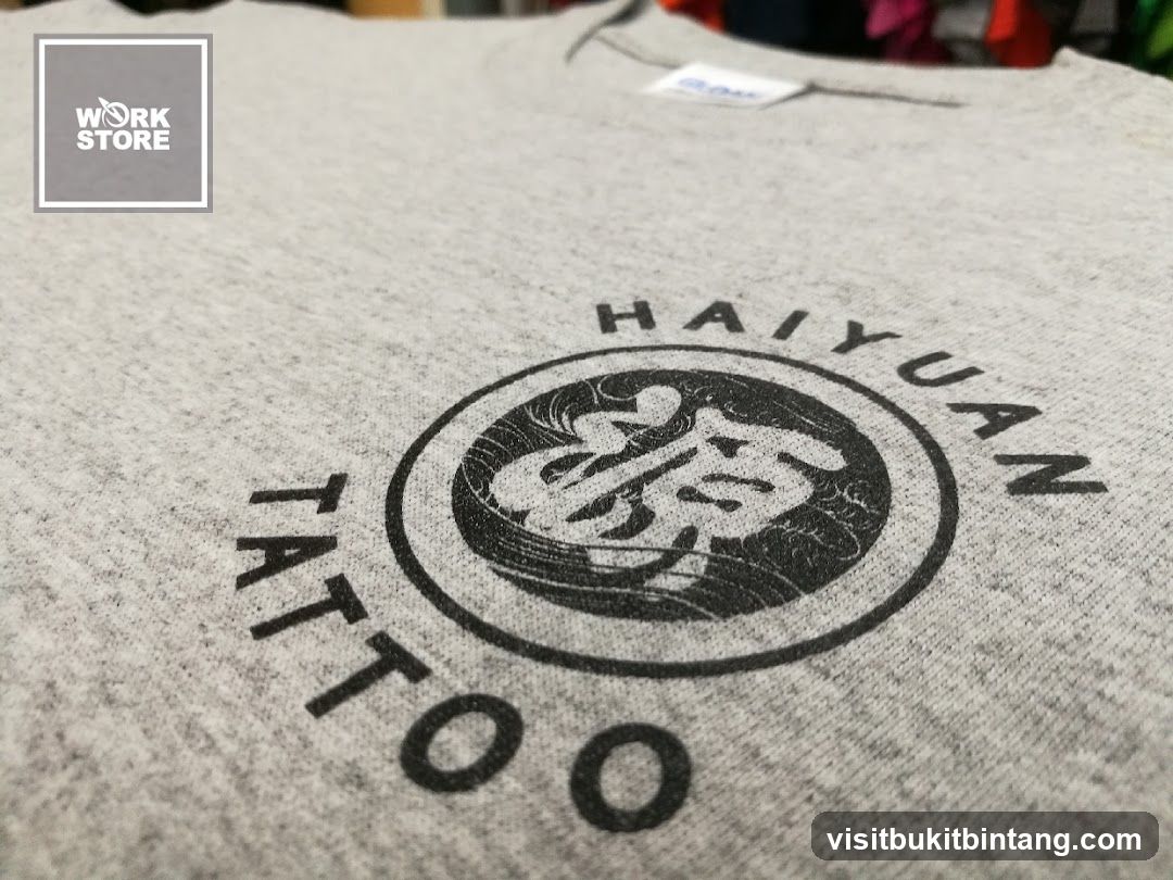 T-shirt with Tattoo Logo