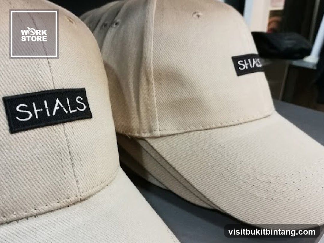 Caps with "SHALS" logo