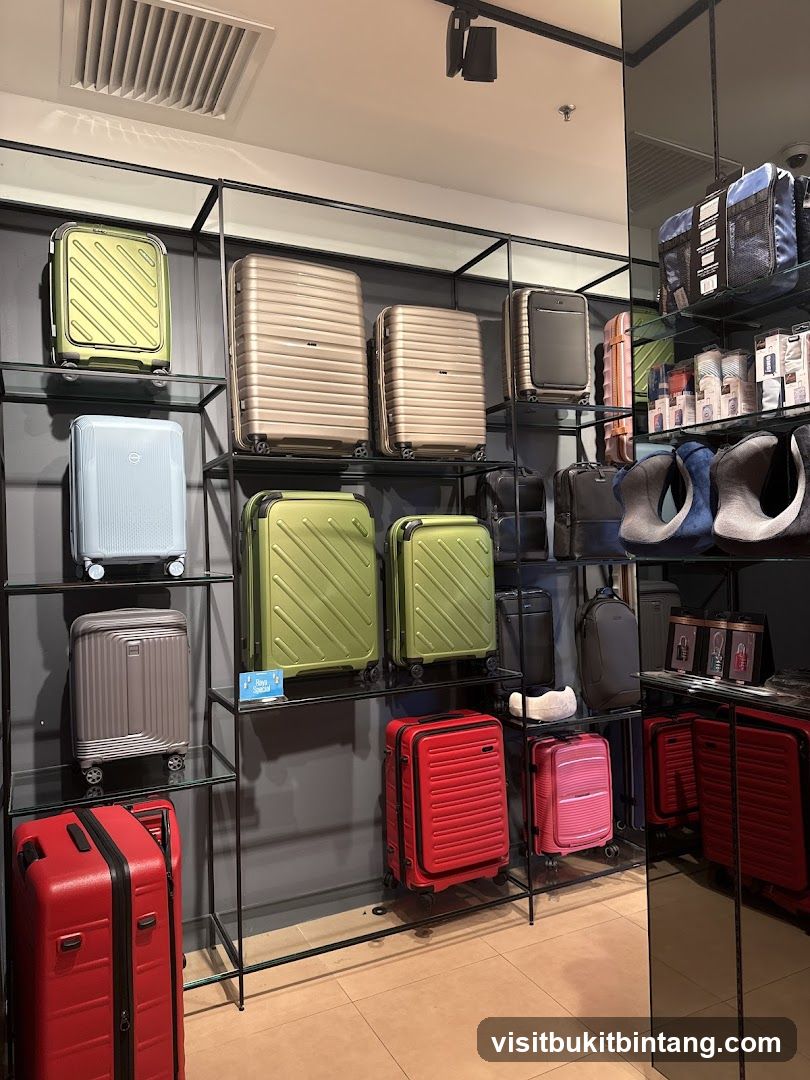 Luggage Store Display