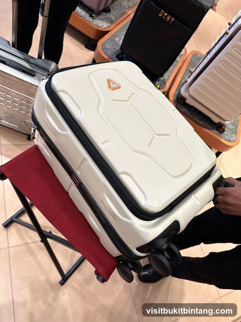 Luggage display