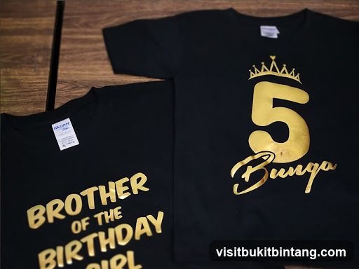 Birthday T-shirts