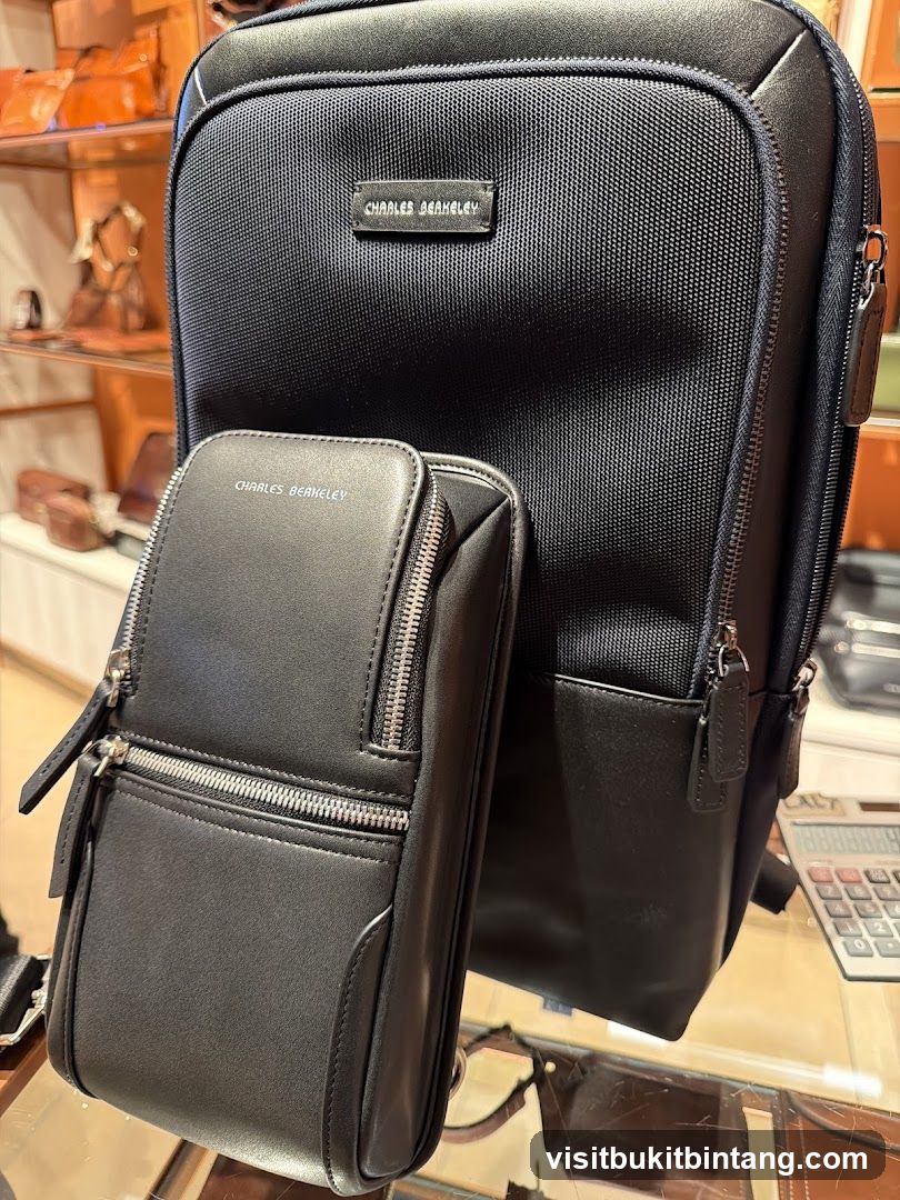 Charles Berkeley Backpack and Pouch