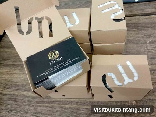 Business Cards in Branded Boxes