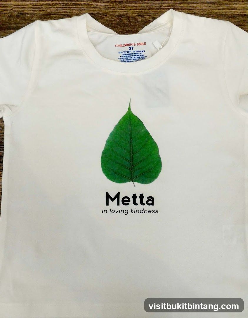 Children's T-Shirt with "Metta" Design
