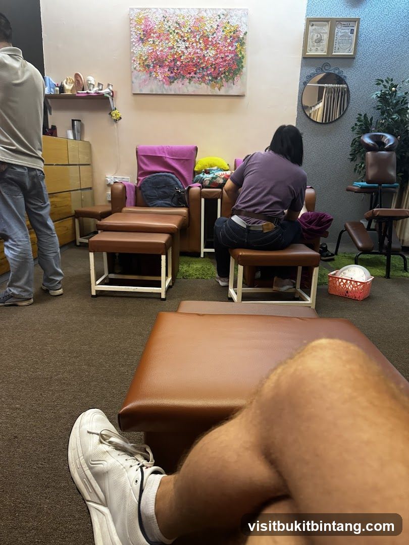 Massage Chairs and Footrests