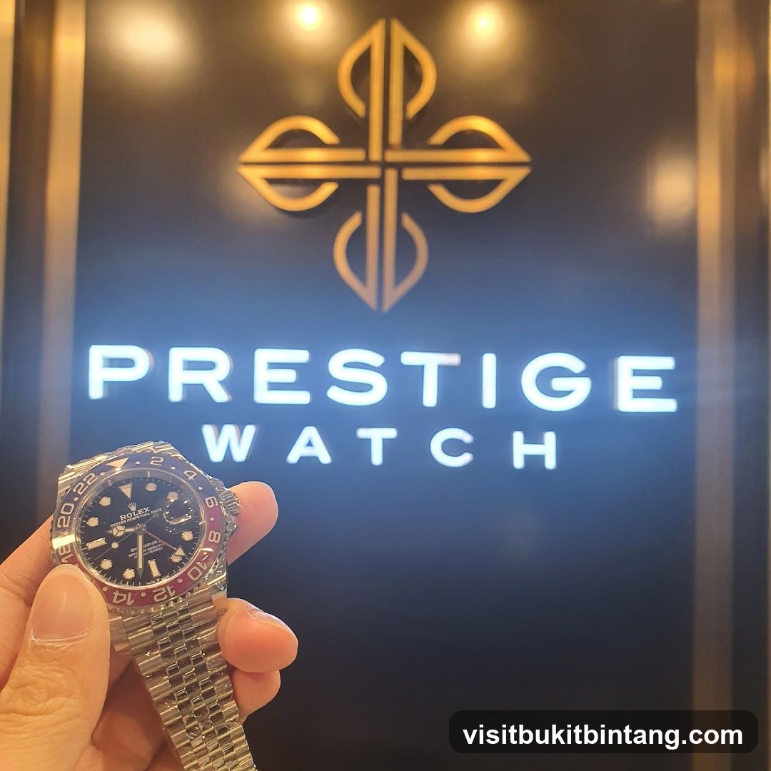 Rolex Watch Display