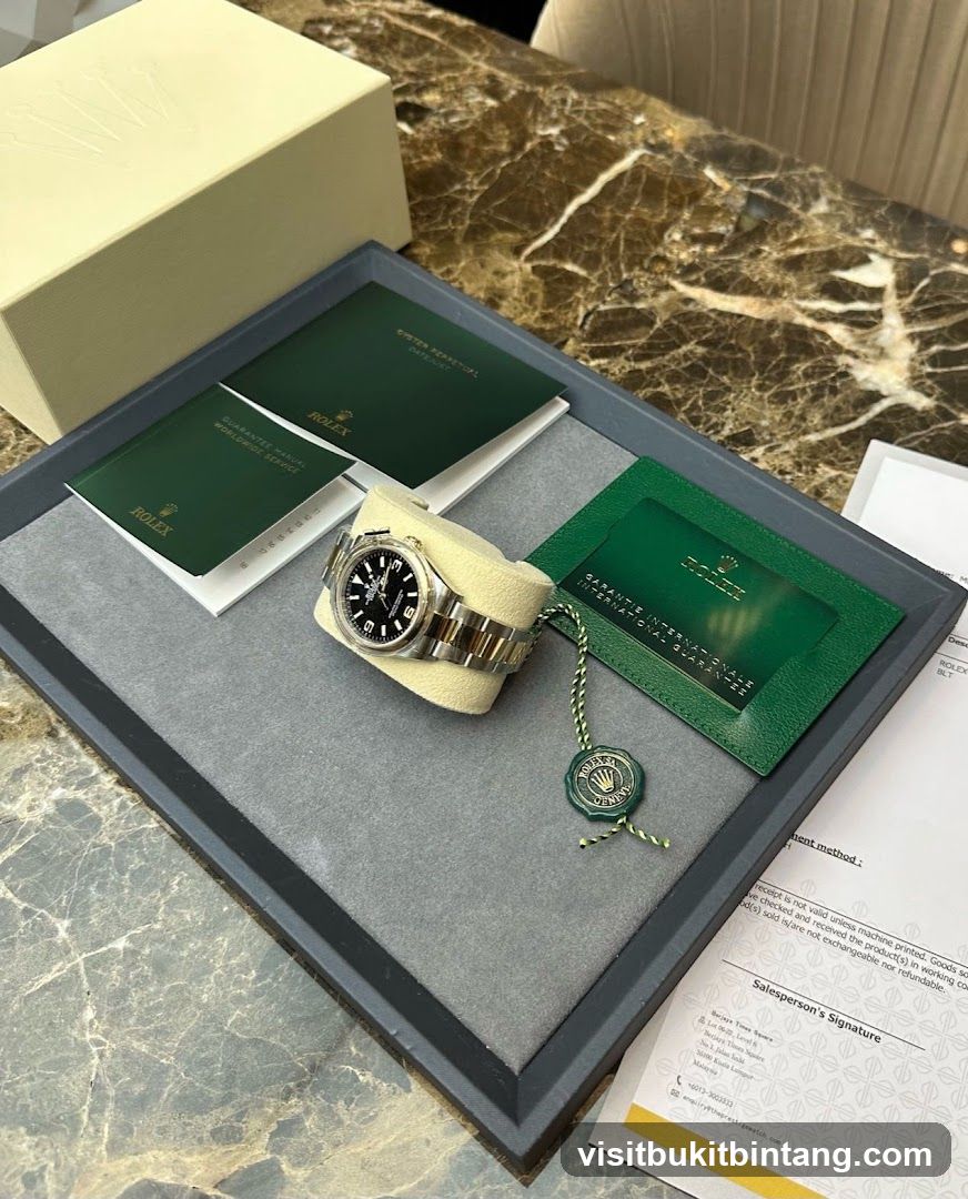 Rolex Watch and Documentation