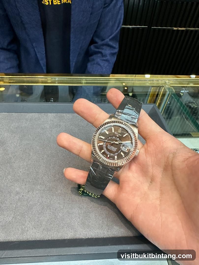 Rolex Watch Display