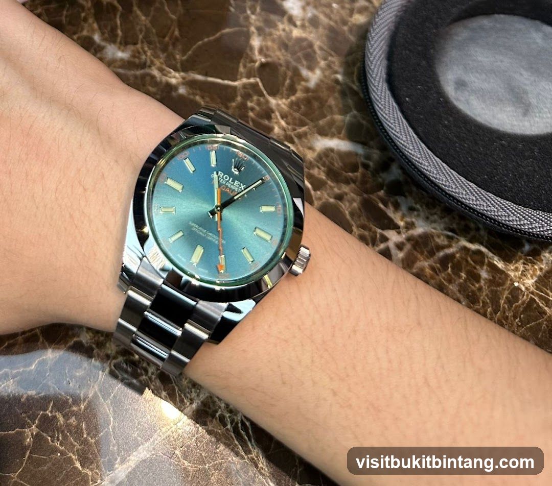 Rolex Watch on Wrist